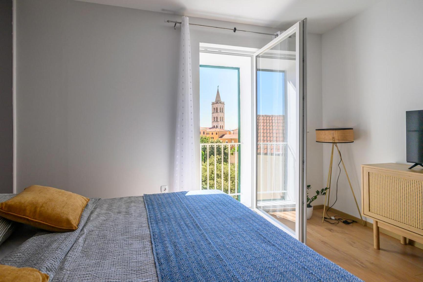 Vera Apartments With Sea View And Old Town View Zadar Bagian luar foto
